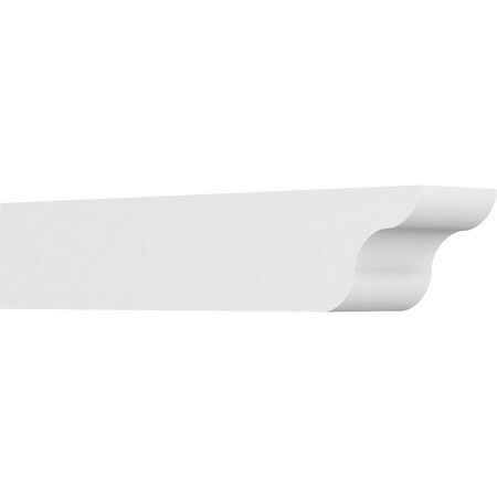 Ekena Millwork Standard Carmel Architectural Grade PVC Rafter Tail, 6"W X 6"H X 30"L RFTP06X06X30CAR